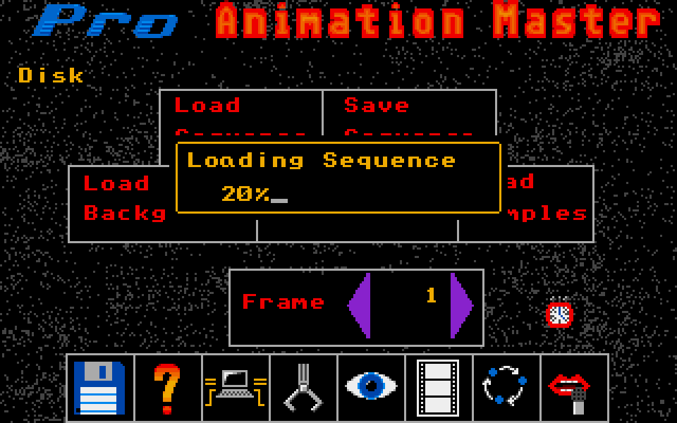 Professional Animation Master atari screenshot